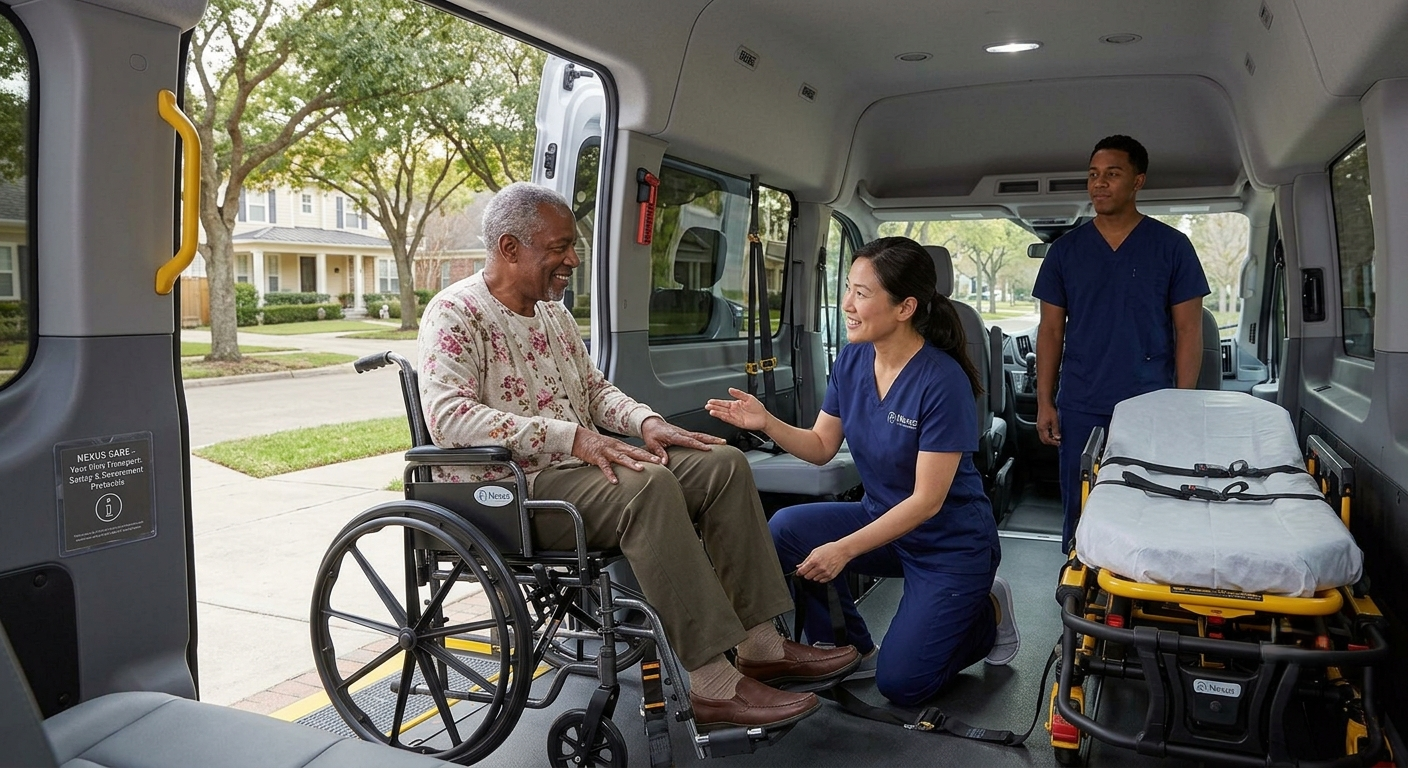 What to Expect During Your First Stretcher or Wheelchair Transport Session